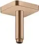 AXOR-HG-AXOR-ShowerSolutions-Deckenanschluss-100-mm-softsquare-Brushed-Red-Gold-26965310 gallery number 1